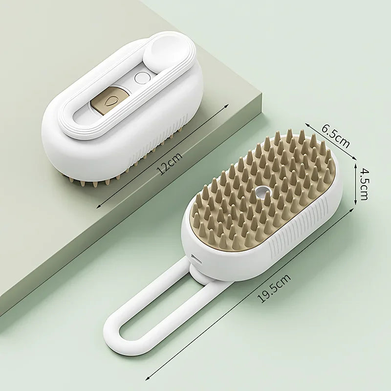 3-in-1 Pet Grooming Powerhouse: Steam, Spray, Massage